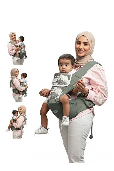 BAYBEE 6 in 1 Baby Carrier for New Born | Baby Carrier with Hip Seat, Lumbar ...