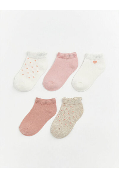 LC Waikiki Timeless Clothing & Timeless Choices Baby Girl Booties Socks 5-Pie...