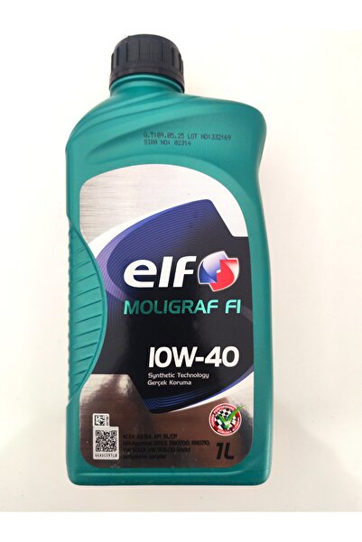 ELF Moligraf F1 10W-40 1 Lt Sentetik Motor Yağı ORJİNAL ÜRÜN GARANTİSİ