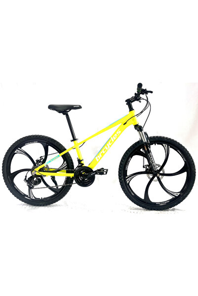 BR CYCLES Bicicleta MTB 24″ BR Tornado A2404 , cadru Aluminiu, 21 viteze, Rot...