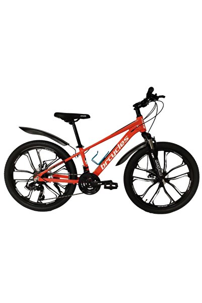 BR CYCLES Bicicleta MTB 24″ BR Tornado A2404 , cadru Aluminiu, 21 viteze, Rot...