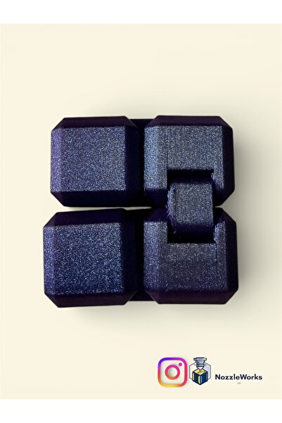 NozzleWorks Infinity Cube Fidget – Stres Azaltıcı Sonsuz Küp