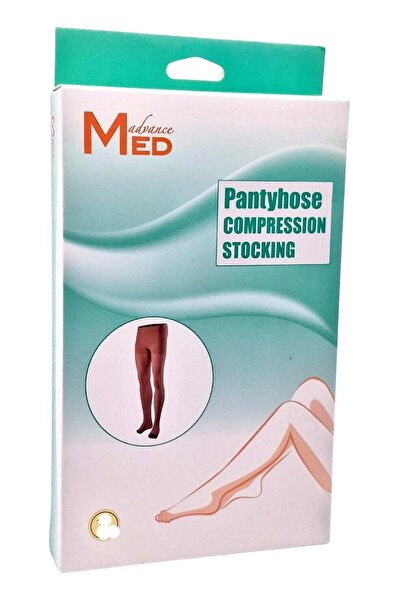 ADVANCE MED Pantyhose Compression Stocking - L