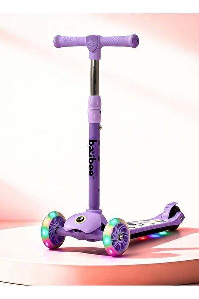 BAYBEE Skaterz Kick Scooter for Kids | 3 Wheel Kids Scooter with 3 Height Adj...