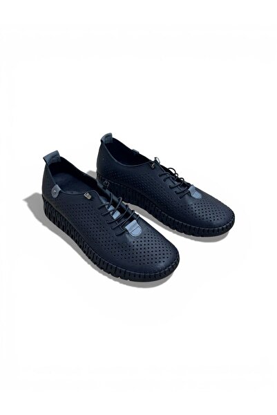PATRON SHOES حذاء كاجوال نسائي من الجلد الطبيعي