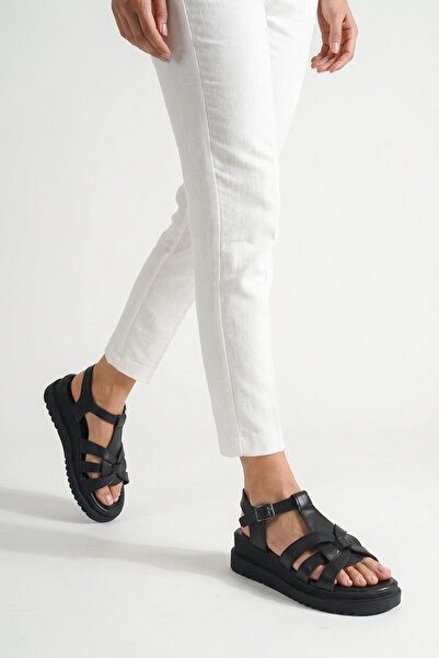 Riccon Women's Sandals 0012810 Black