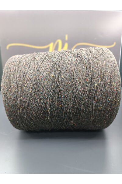 Pİ Yarn Twieetli Bürümcük Brown Hand Knitting Yarn 500Gr