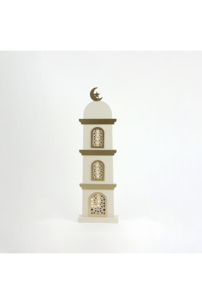 Generic Ramadan Decorative Piece in White and Gold