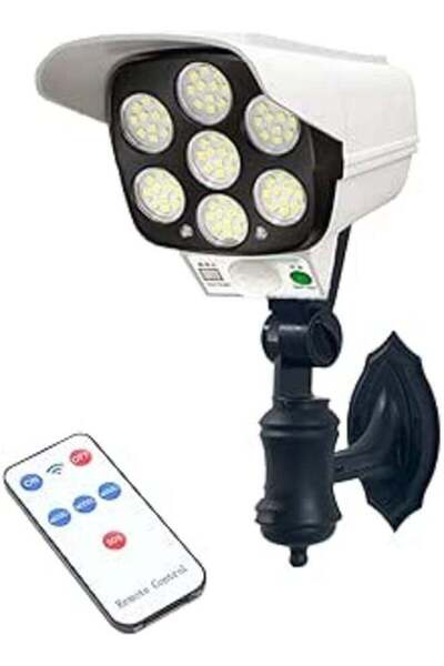 Generic Solar Light 77LEDs with Motion Sensor, Solar Lamp with Wall Mount + R...