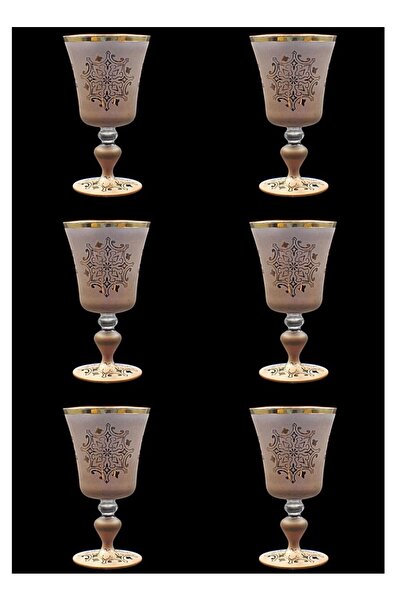 Kudu Arts KuduArts Footed Glass 234 Malk Pnt Brnz Gold 6mm