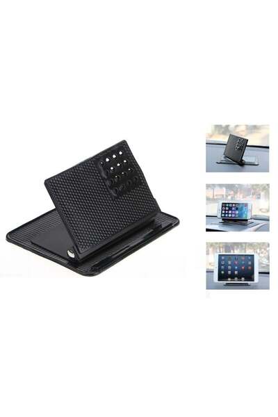 Lisinya Telefon - Tablet - Navigasyon Tutucu 360 Oynar Kaydırmaz Stand -