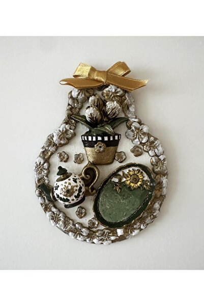 HAZE DESİGN LAB El Yapımı Mutfak Duvar Süsü -Dekoratif Duvar Aksesuarı , Çerçeve