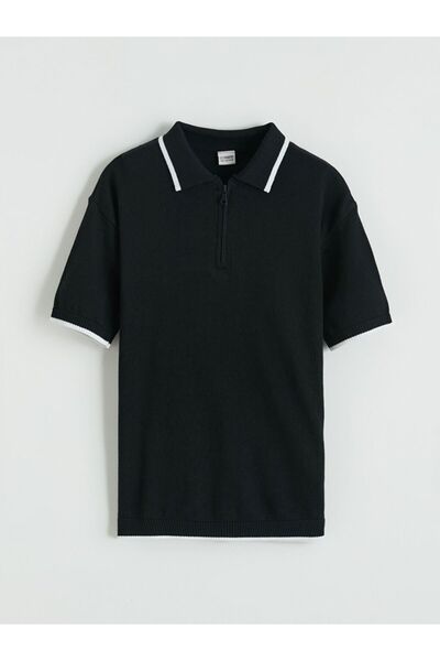 LC Waikiki Polo Neck Boy's Knitwear Sweater