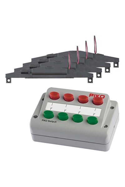 Piko Set de 4 întrerupătoare electrice și o tastatură, Piko, H0