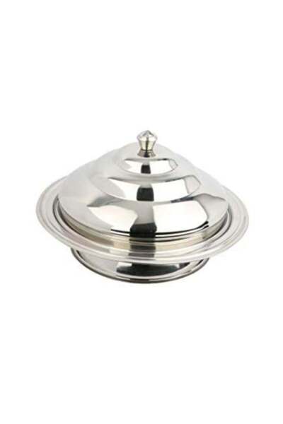 Generic Koozi Plate 75cm Stainless Steel with Base and Lid