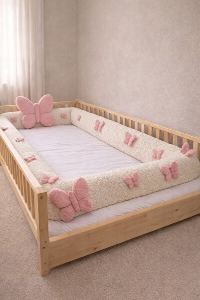 zabonti home 550 cm Butterfly Teddy Bed Edge Protector