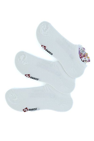 Oppland Γυναικείες καλοκαιρινές κάλτσες μπαλαρίνας Βαμβακερές 3 τεμαχίων Flor...