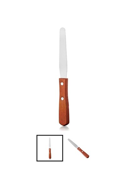 Epilat Pro Spatula de ceară metalică cu mâner de lemn
