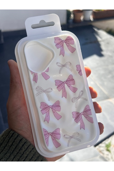 EDELFU iPhone 17 Compatible - Wavy Crinkle Pattern Cover Soft Silicone Phone ...