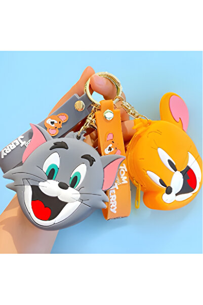 HobiShop Tom ve jerry cüzdanlı anahtarlık