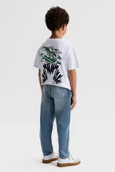 HAUSEkids Αγορίστικο σετ 4-8 ετών Brave Peter - Εκρού