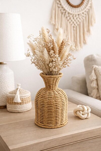 NEWNOW Nest Decorative Vase Dry Flower Vase Bohemian Living Room Table Decora...