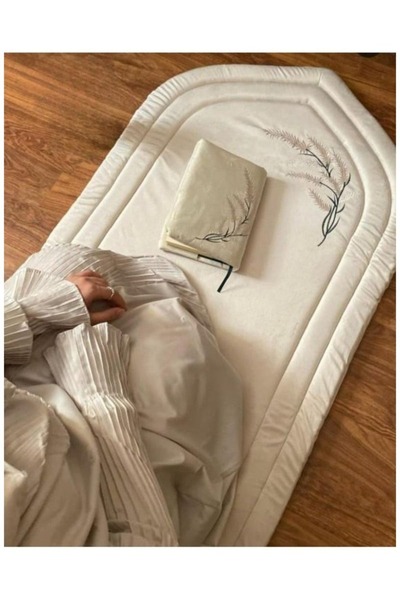 smart home Luxury Ramadan Prayer Rug Set for Women with Jalal – Soft Embroide...