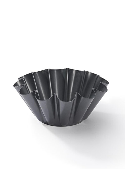 Bisbell Non Stick Brioche Pan 10cm, Round Baking Mold, Carbon Steel Tart Cake...