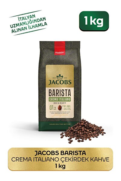 Jacobs Barista Editions Çekirdek Kahve Crema Italiano 1kg