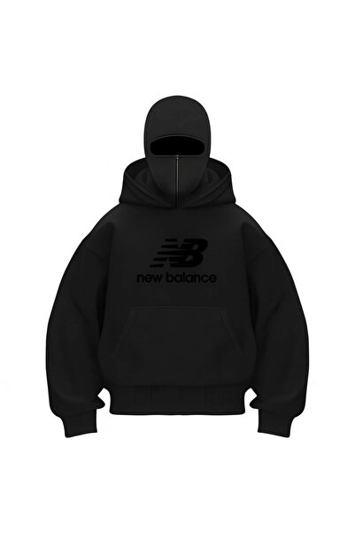 Flaubert Unisex Snow Mask Ninja Sweatshirt Cardigan 3 Yarn Thick Zippered Zip