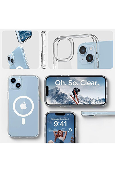 Primo Plus جراب MagSafe الشفاف الواقي لهاتف iPhone 15 Plus