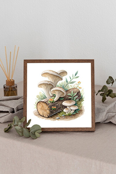 Dekorsiahome Τετράγωνος πίνακας με ξύλινο πλαίσιο TK2921