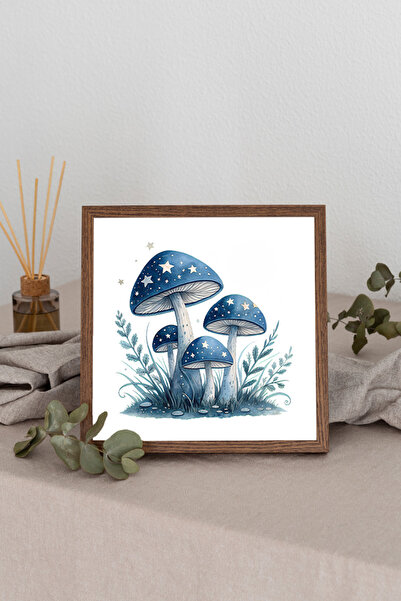 Dekorsiahome Τετράγωνος πίνακας με ξύλινο πλαίσιο TK2875