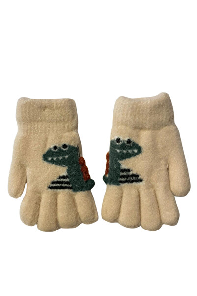 LİNOTTİ Boys' Winter Gloves 3-5 Years Old - Fleece Lining