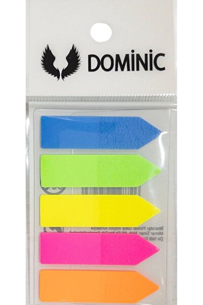 Modellino 100 قطعة من أوراق ملاحظات Post-it الشفافة الملونة من دومينيك، 5 ألو...