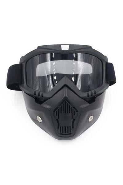 Shopi MUNTAQI Flexible Face Mask Helmet Goggles