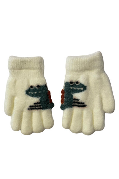 LİNOTTİ Boys' Winter Gloves 3-5 Years Old - Fleece Lining