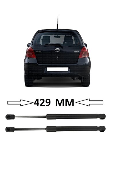 cme parts Toyota Yaris 2005-2011 Uyumlu Sağ + Sol Takım Bagaj Amortisörü 2 Ad...