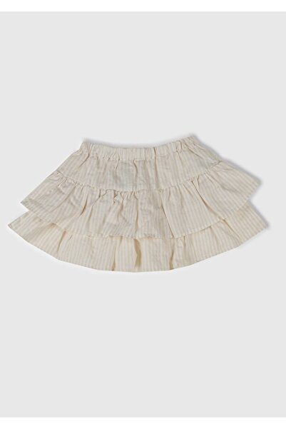 Benetton Baby Girl Linen Skirt