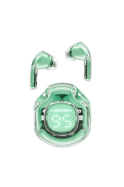 Acefast Bluetooth 5.3 Type-C Wireless Earphones, IPX4, T8, 480mAh, Mint Green