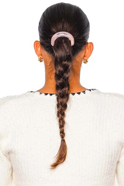 New Obsessions Acrylic Arch Elastic Ponytail Buckle