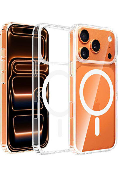 Generic MagSafe Clear Protective Case for iPhone 17 pro max