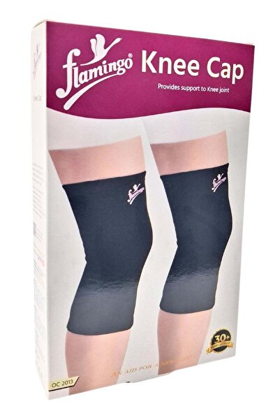 Flamingo غطاء ركبة مقاس كبير جدًا (بيج) قطعة واحدة