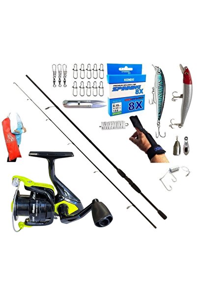 Okuma Fın Chaser 4000 240cm 20-40gr Remixon Double Black Rapala Maket Balık S...