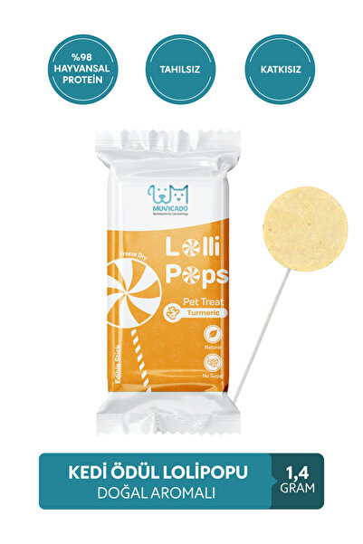 muvicado Kedi Lolipopu Kedi Ödül Maması Lolipop Kedi Ödülü Kediler İçin Lolip...