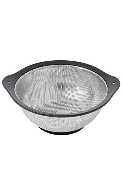 Generic Round Steel Strainer with Plastic Handle