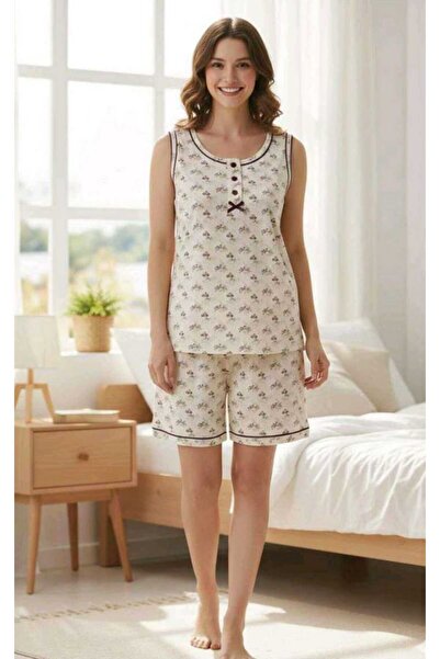 Erse Askili Bamboo Shorts Set 888