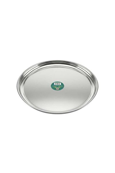 Generic Round Stainless Steel Serving Plate - AL-8161-1