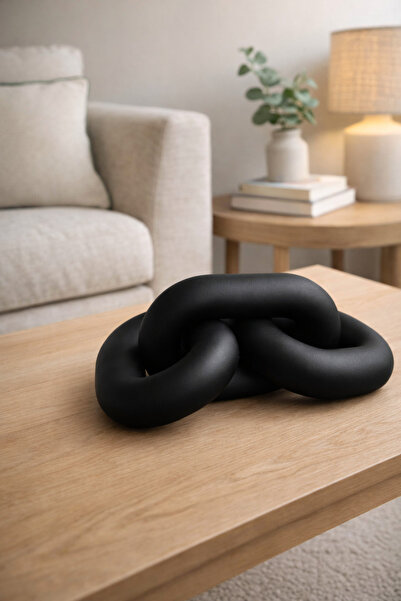 LayerOne Modern Dekoratif Zincir Obje – 3D Baskı Masa ve Raf Süsü