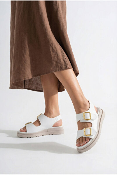 Riccon Women's Sandals 00120303 White